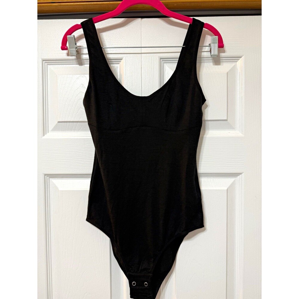 NWT Icebreaker Women’s Black XS Wool Bodysuit Breathable Mild Compression